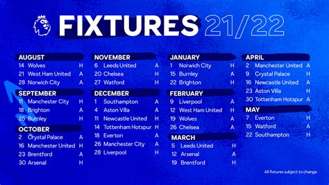 leicester city fixtures 2022/23